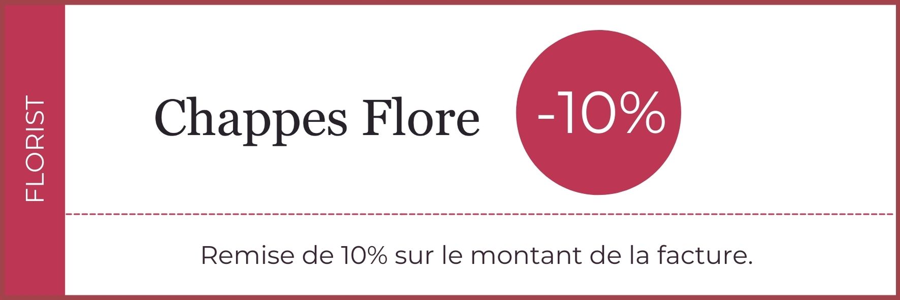 Chappes Flore coupon